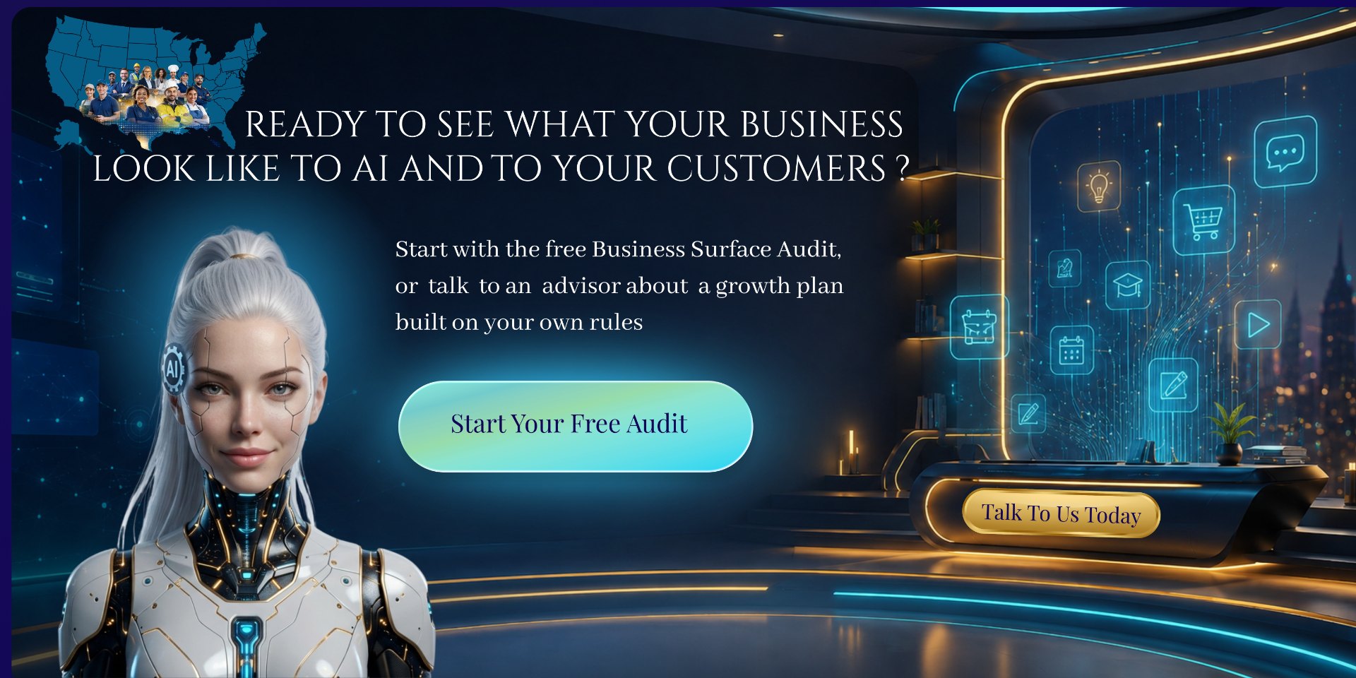 Ready to see what your business looks like to AI and to your customers?